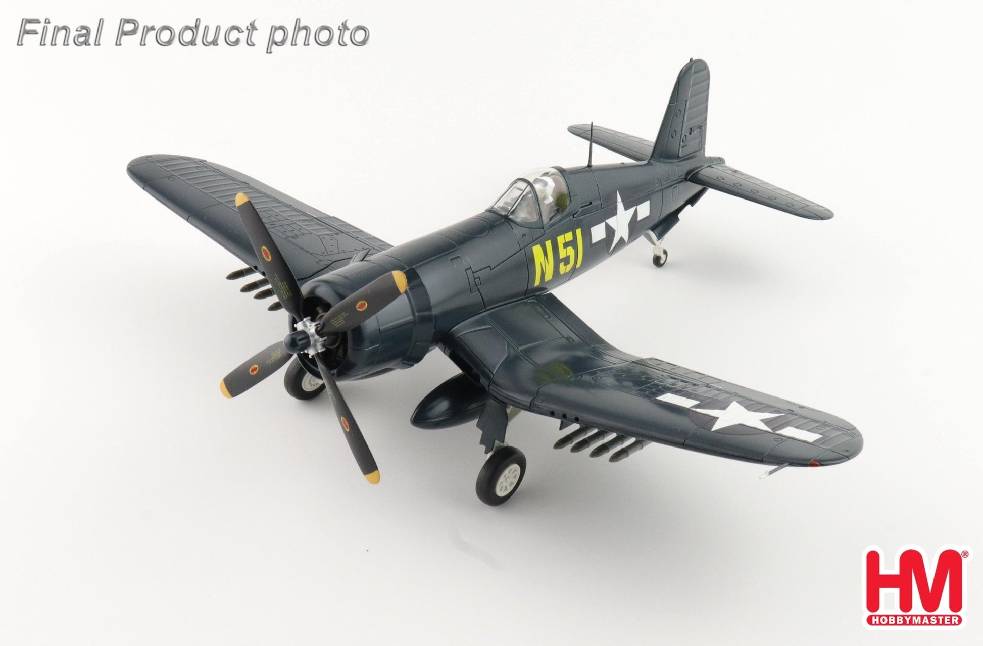 Hobby Master HA8227 1:48 F4U - 4 Corsair N51, John Glenn, VMF - 155, China 1945