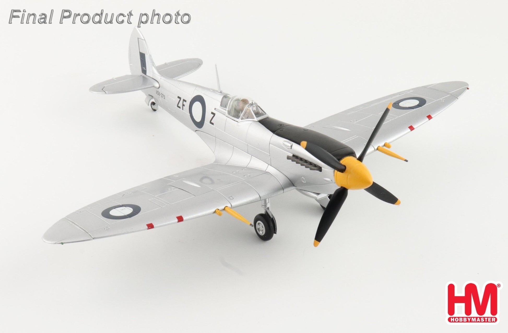 Hobby Master HA8329 1:48 Spitfire Mk. VIII A53 - 379, flown by F/L David Glaser, No. 549 Sqn., Strauss Airstrip, Sept 1944