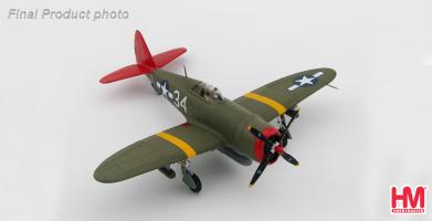 Hobby Master HA8454 P - 47D "Tuskegee" No.34, 100th FS, 332nd FG, Italy 1944