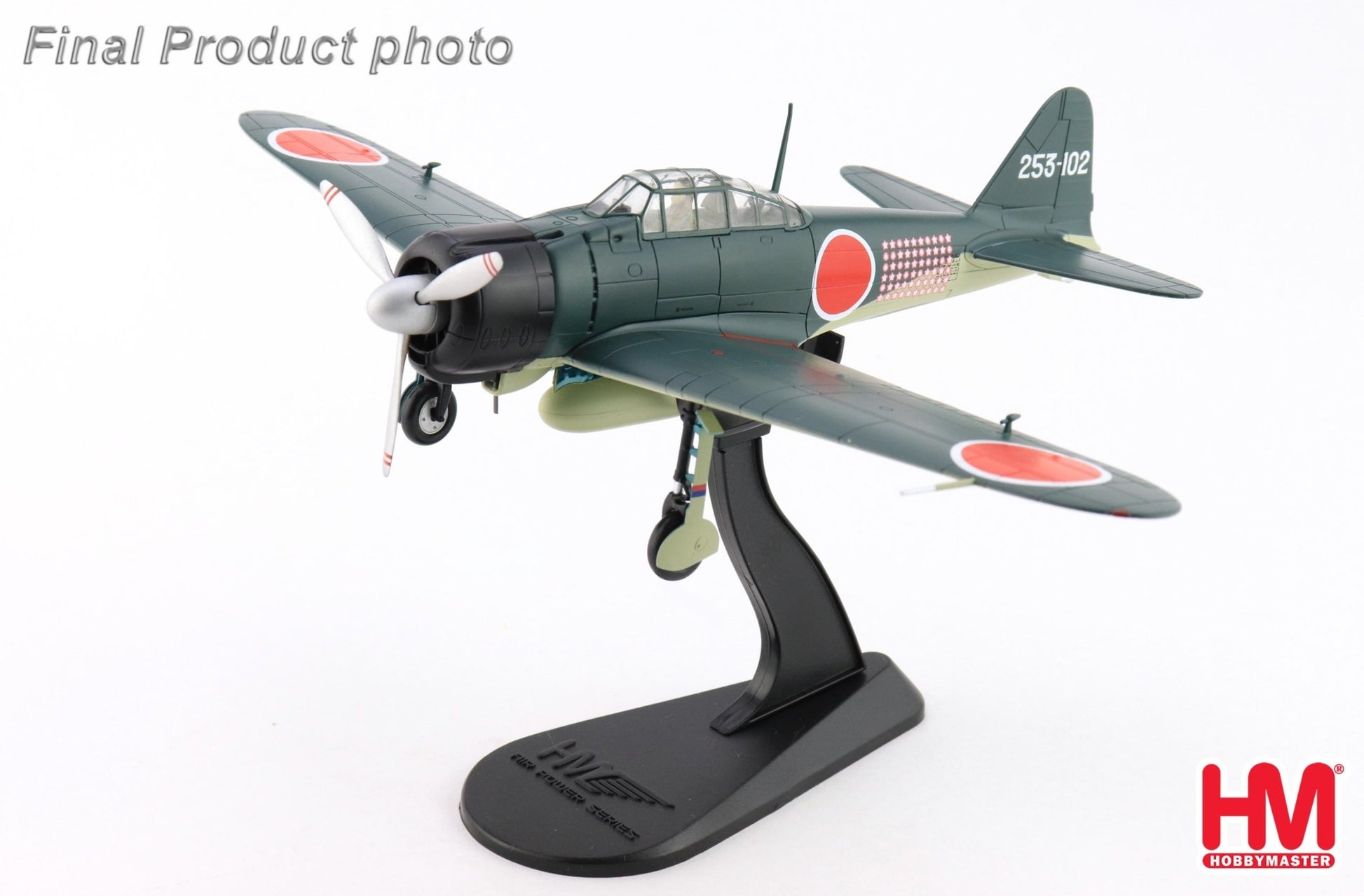 Hobby Master HA8814 1:48 Japan A6M2b Zero Fighter flown by Tetsunzo Iwamoto, 253rd AG, Rabaul, Jan 1944