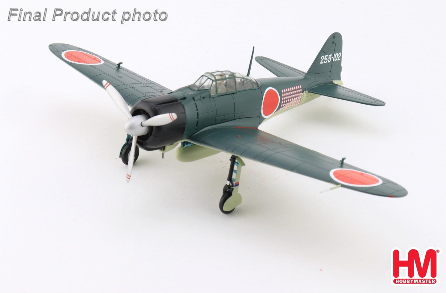 Hobby Master HA8814 1:48 Japan A6M2b Zero Fighter flown by Tetsunzo Iwamoto, 253rd AG, Rabaul, Jan 1944
