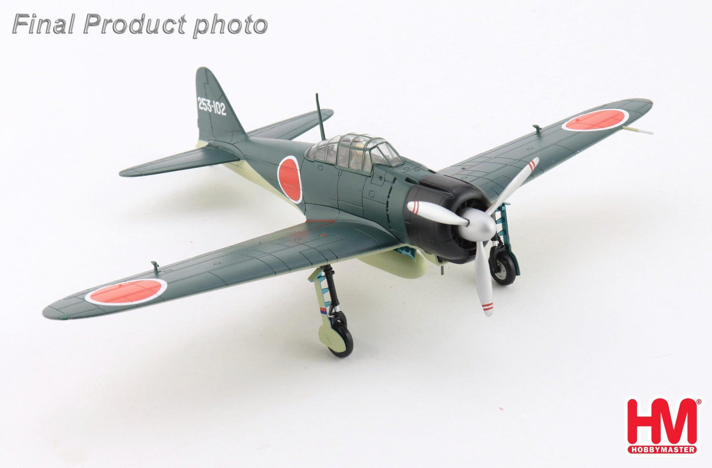 Hobby Master HA8814 1:48 Japan A6M2b Zero Fighter flown by Tetsunzo Iwamoto, 253rd AG, Rabaul, Jan 1944