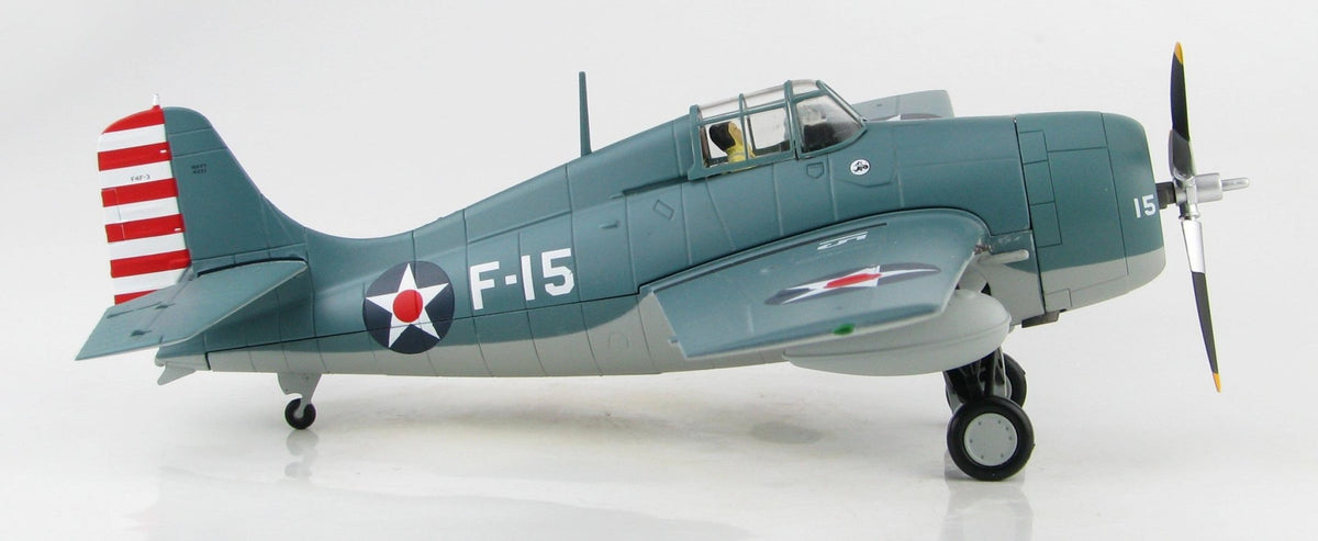 Hobby Master HA8904 F4F-3 Wildcat "White F-15” LTCDR Edward H. "Butch" O'Hare VF-3, USS Lexington, WWII HA8904
