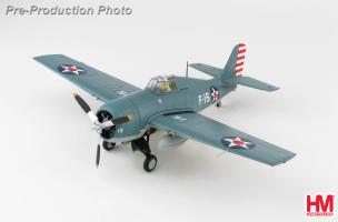 Hobby Master HA8904 F4F - 3 Wildcat "White F - 15” LTCDR Edward H. "Butch" O'Hare VF - 3, USS Lexington, WWII HA8904