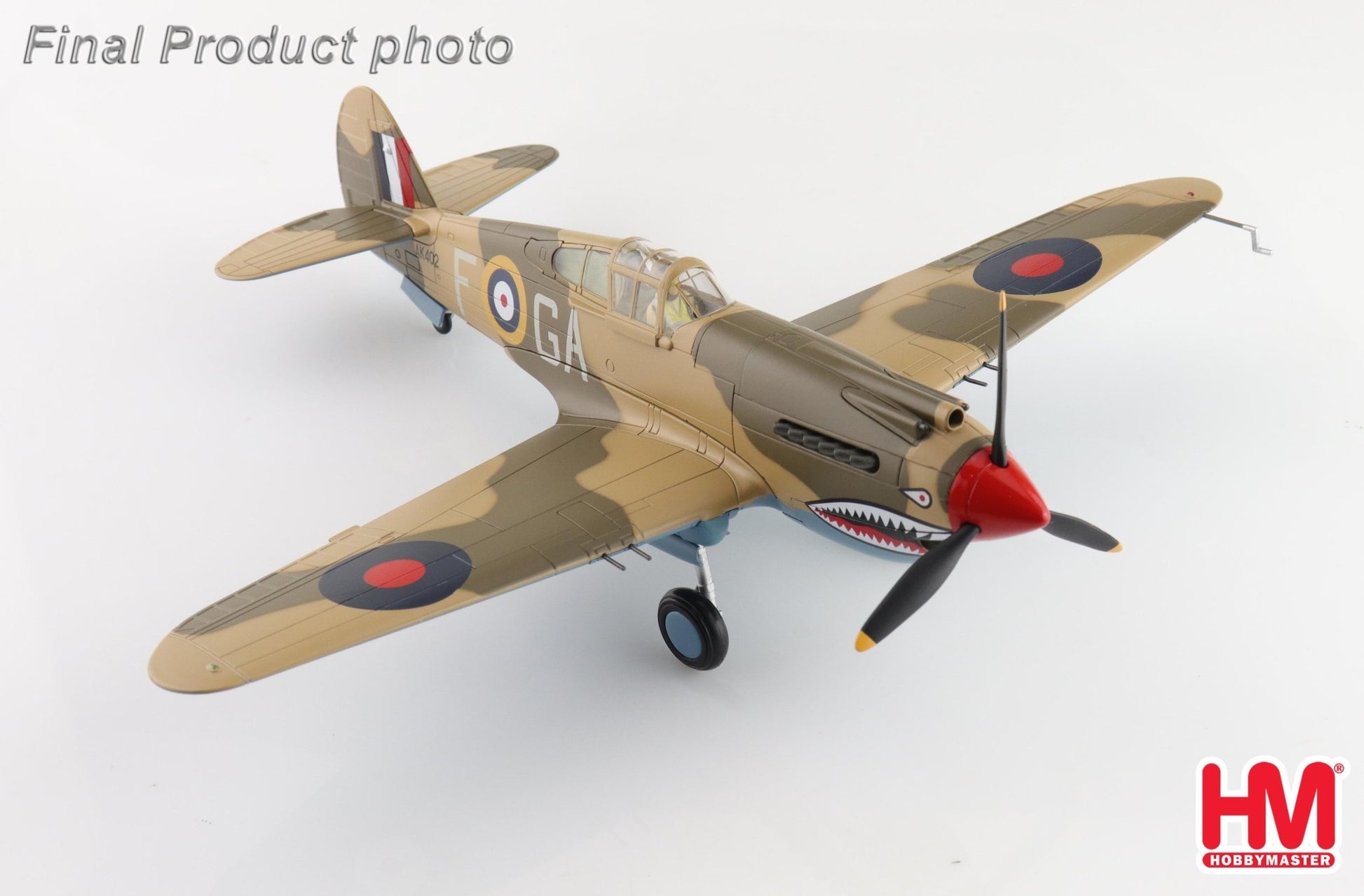 Hobby Master HA9205 1:72 Tomahawk Mk. IIB "Neville F. Duke" GA - F, 112 Sqn., RAF, Egypt, 1941