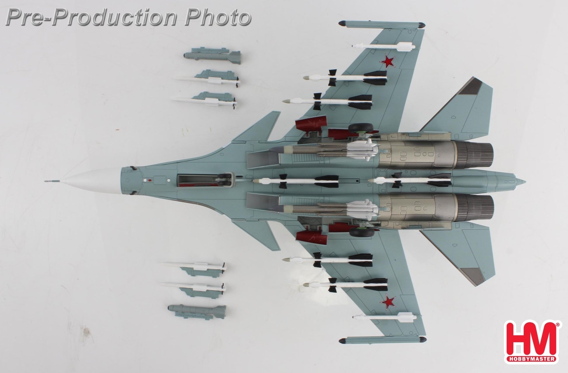 Hobby Master HA9512 1:72 Su - 30SM Red 57/RF - 61768, Russian Air Force, 2018