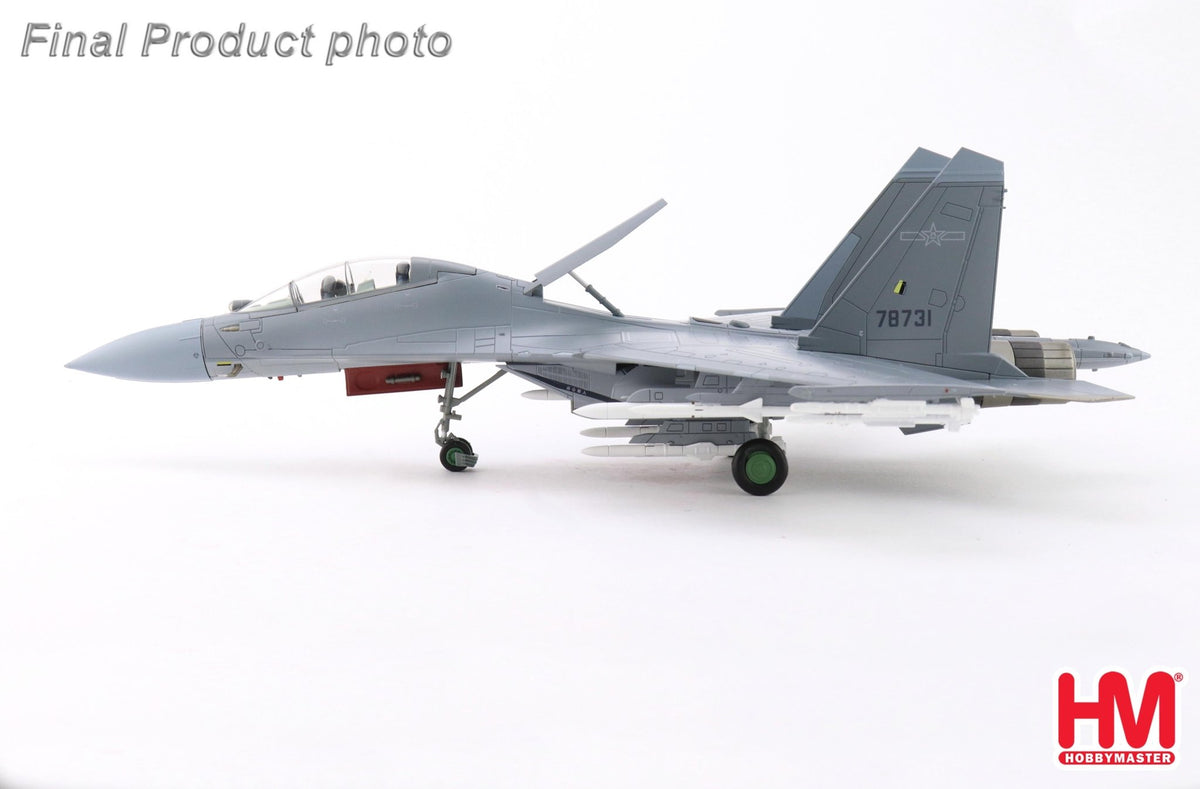 Hobby Master HA9560 1:72 J-16 Hidden Dragon 78731, PLAAF (w/4 x PL-10, 2 x PL-12, 2 x PL-17, 4 x PL-15)