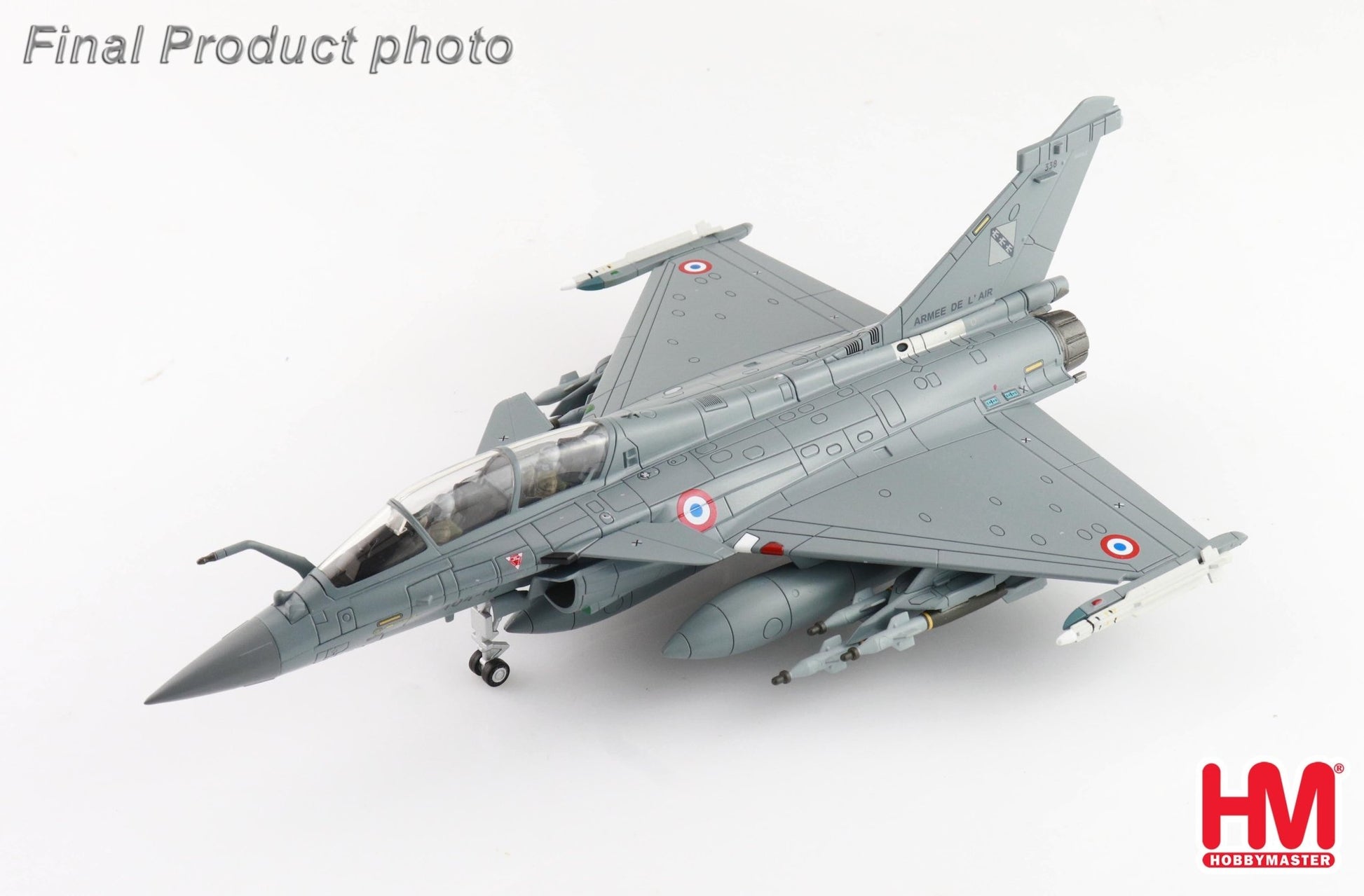 Hobby Master HA9611 1:72 Rafale B "Opertaion Chammal" 104 - 10, French Air Force, Dec 2015 (with 2 x SCALP missiles)