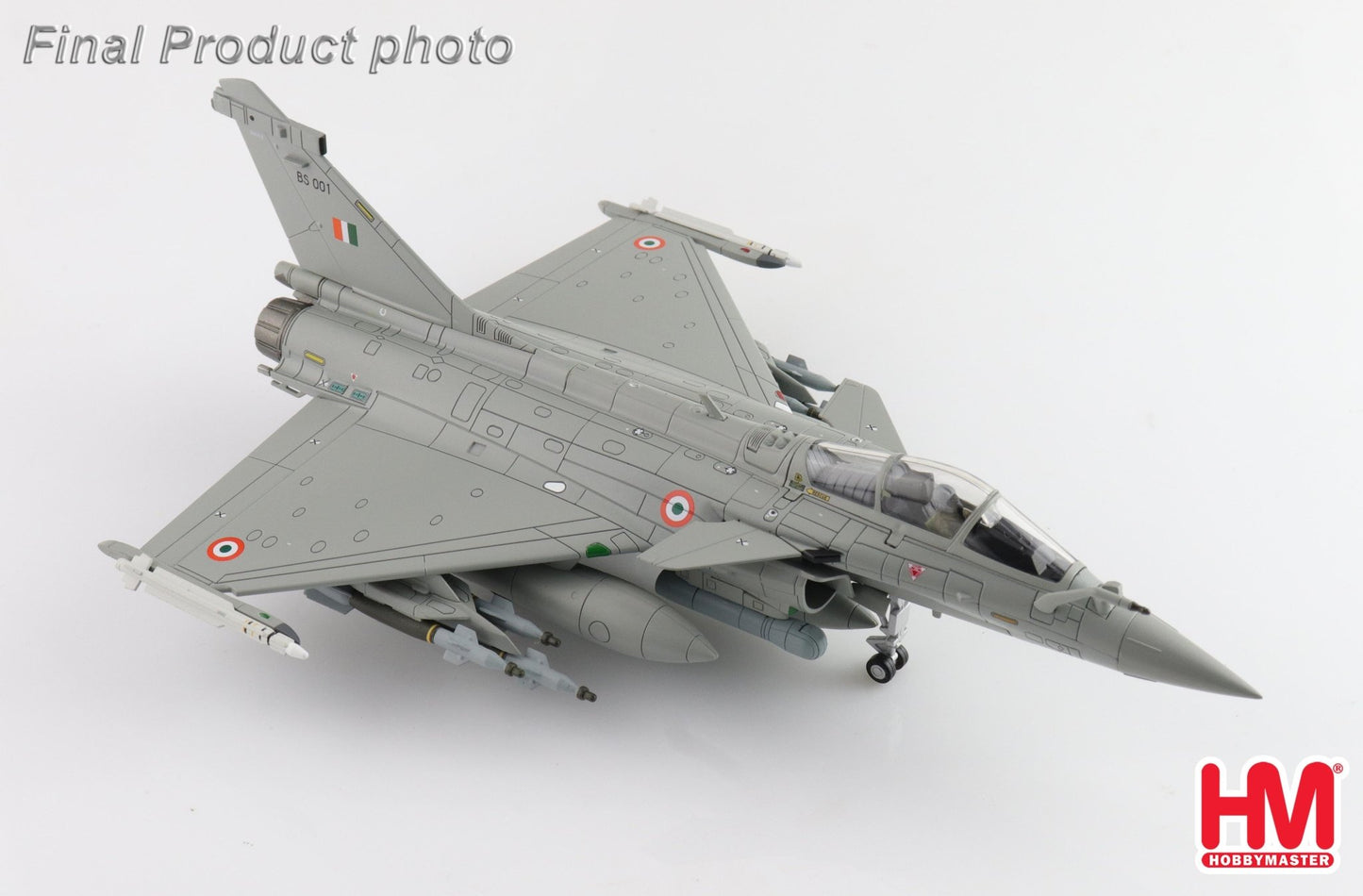 Hobby Master HA9616 1:72 Rafale EH BS 001, Indian Air Force, 2020 (w/6 x GBU - 12, 6 x AASM "Hammer", 4 x MICA")