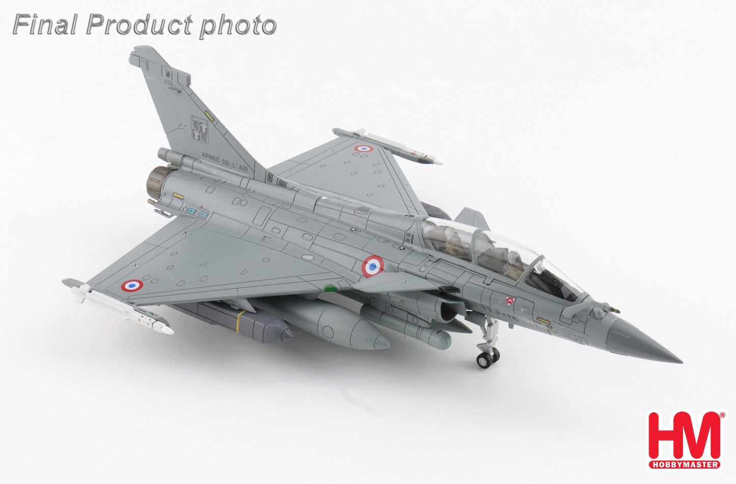 Hobby Master HA9618 1:72 Rafale B "Operation Harmattan" 113 - IE/330, French Air Force, Libya, 2011 (w/Scalp missiles, Hammer missiles and GBU - 12)