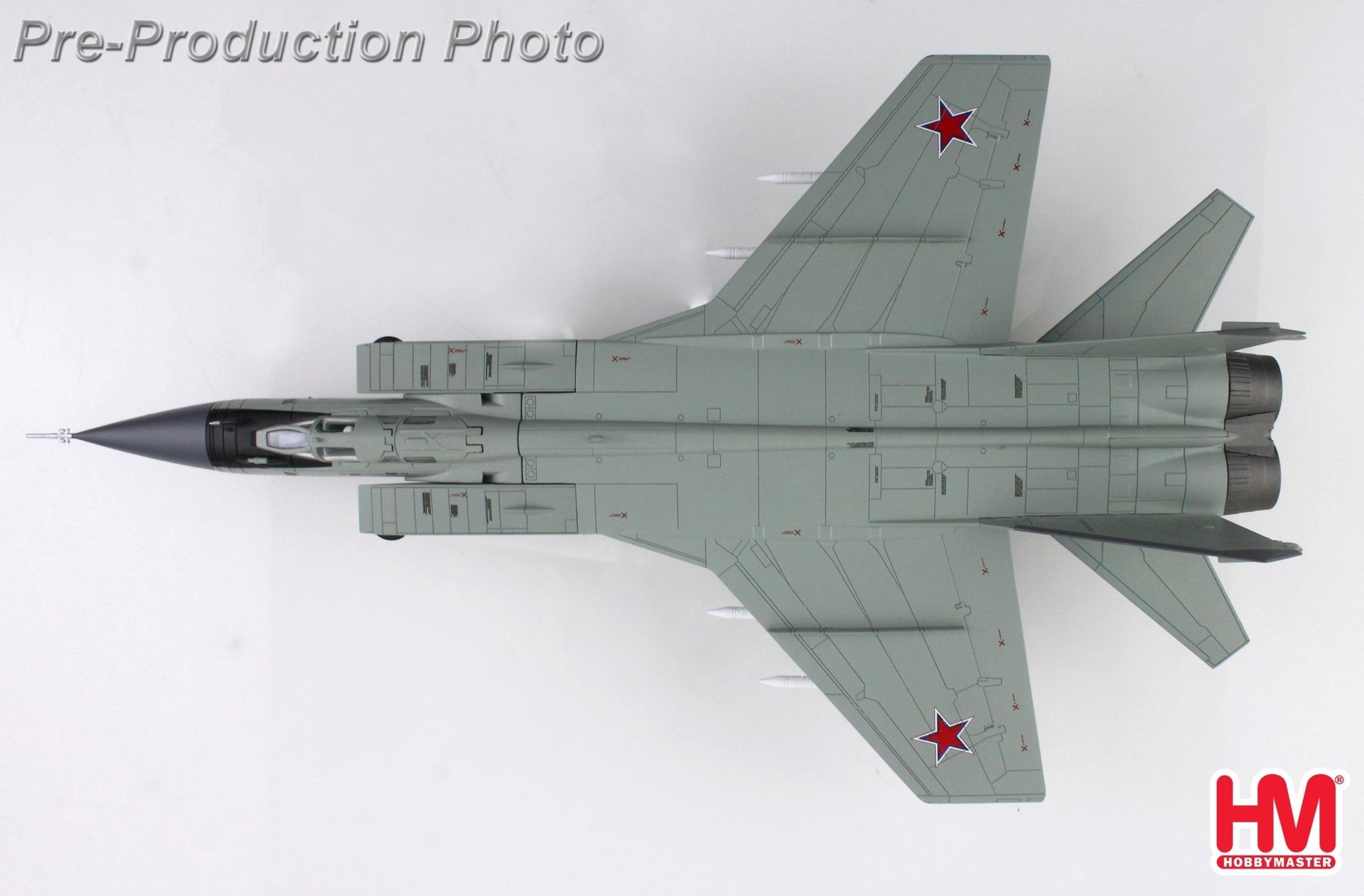 Hobby Master HA9707 1:72 MIG - 31BM "Viktor Prudnikov" Red 12, Russian Air Force, 2017