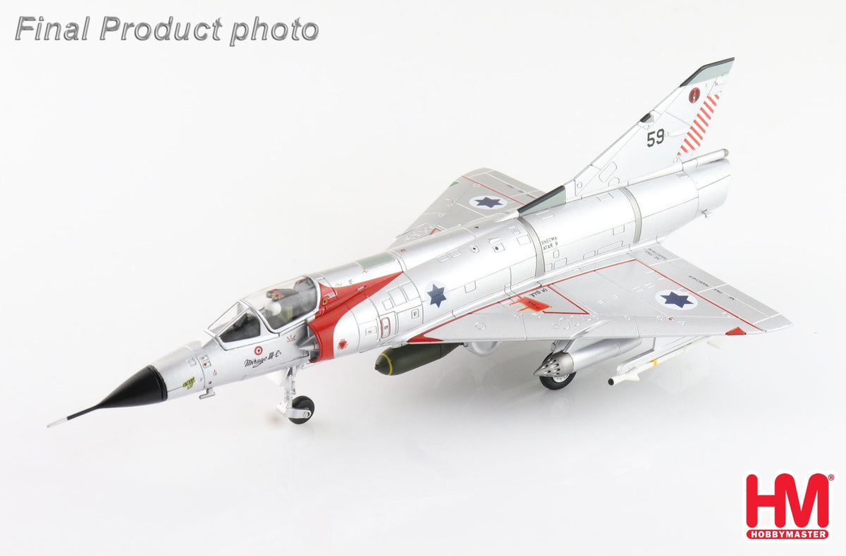 Hobby Master HA9801 Mirage IIICJ "first Shahak kill" No. 59, 101 Squadron, IAF, Hatzor Air Base, July 1966