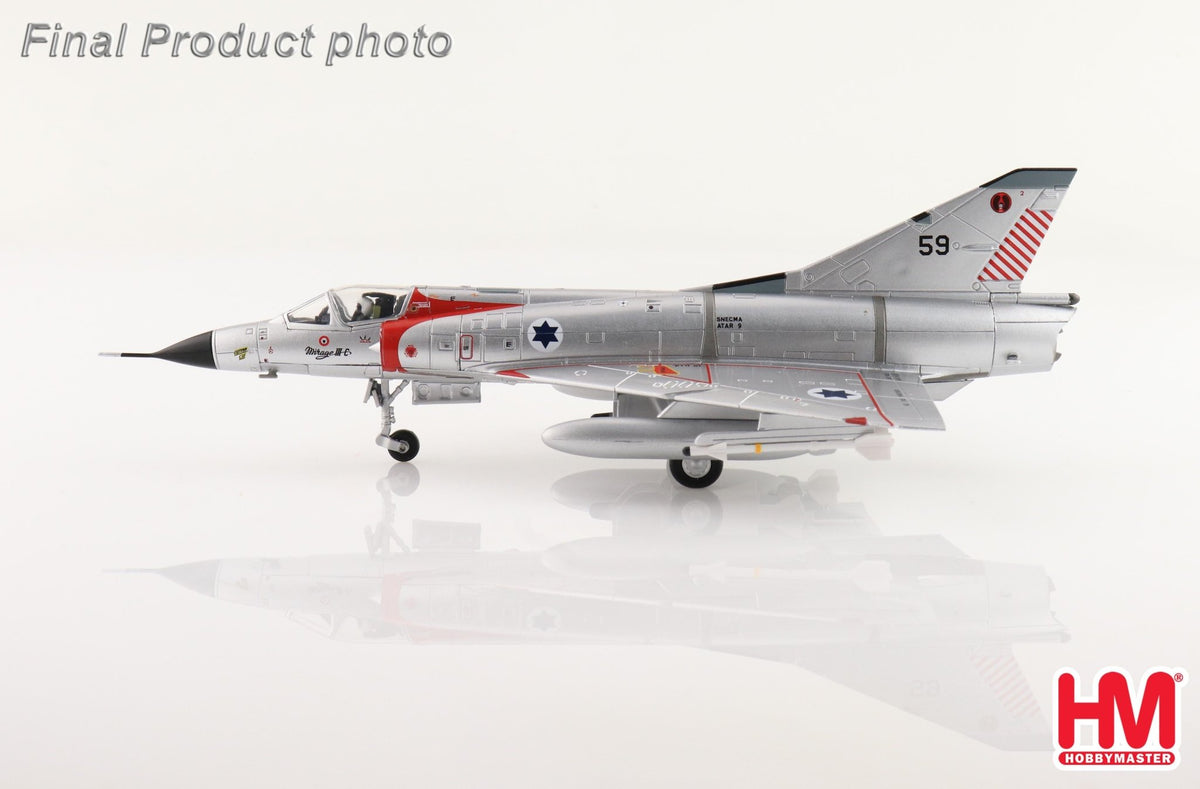 Hobby Master HA9801 Mirage IIICJ "first Shahak kill" No. 59, 101 Squadron, IAF, Hatzor Air Base, July 1966