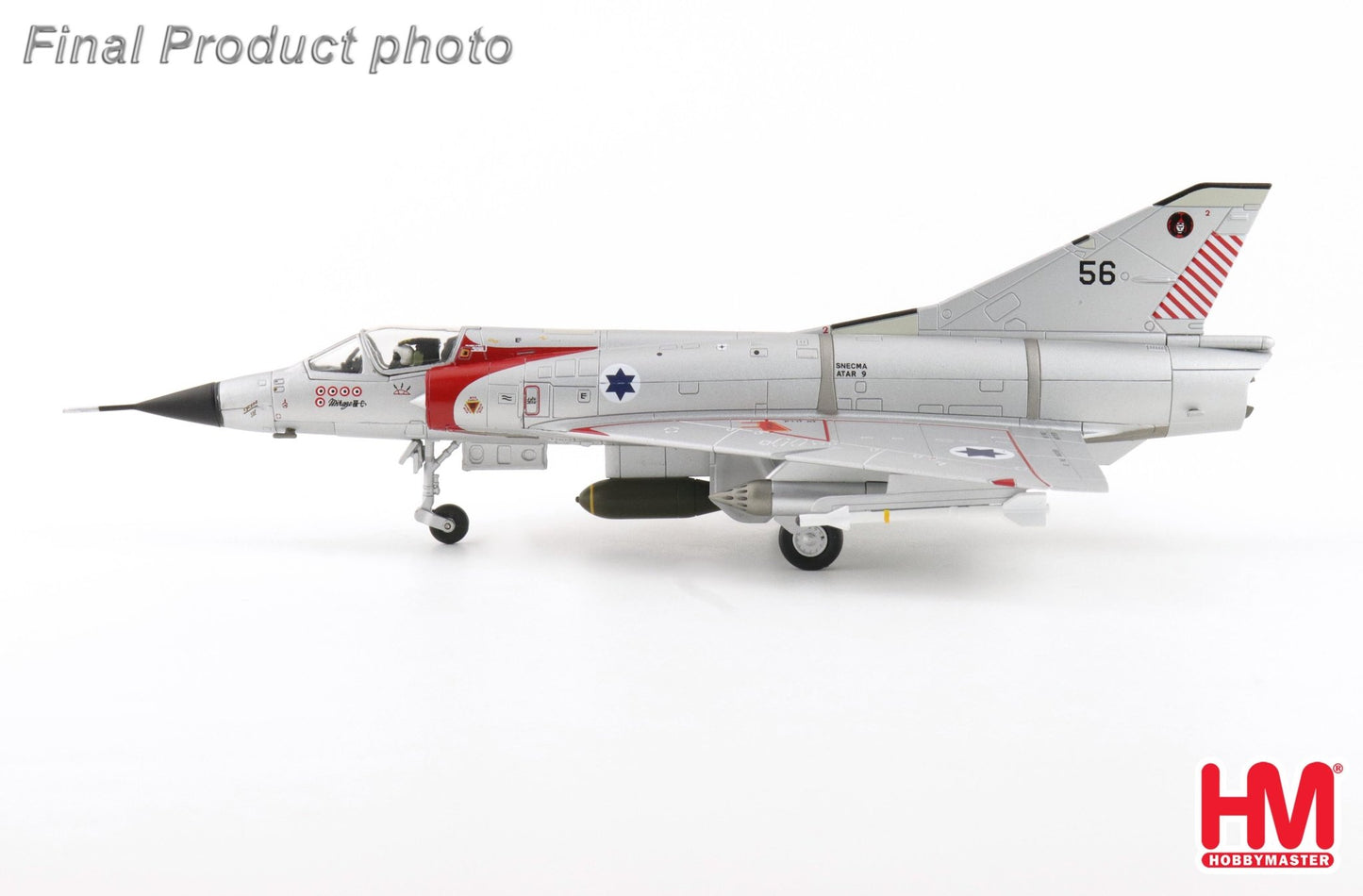 Hobby Master HA9805 1:72 Mirage lllCJ“Giora Epstein” No.56,101 San..lAF, Hatzor Air Base,1967