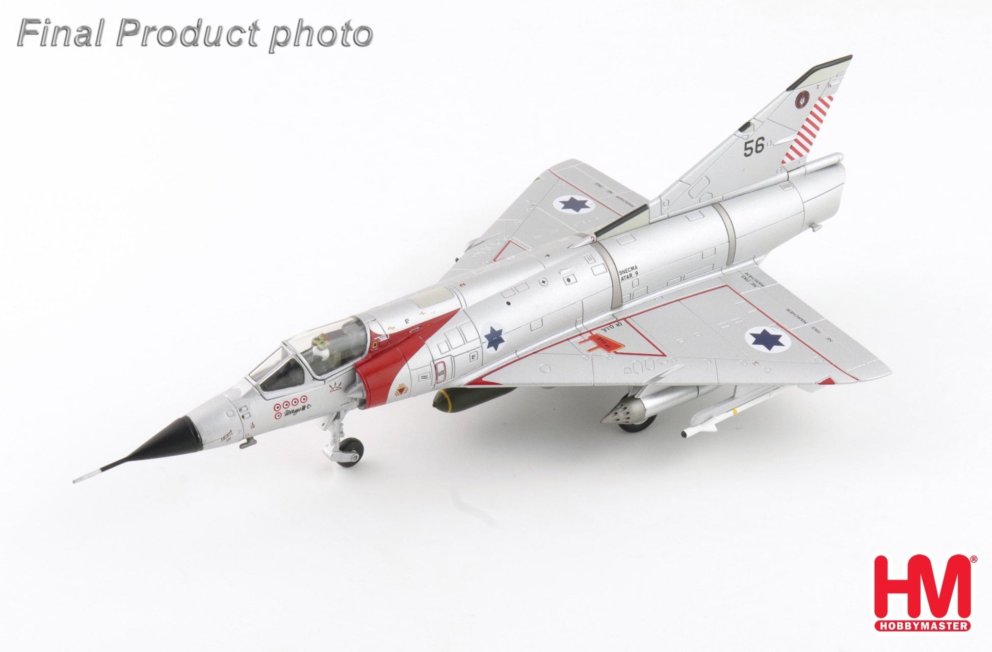 Hobby Master HA9805 1:72 Mirage lllCJ“Giora Epstein” No.56,101 San..lAF, Hatzor Air Base,1967