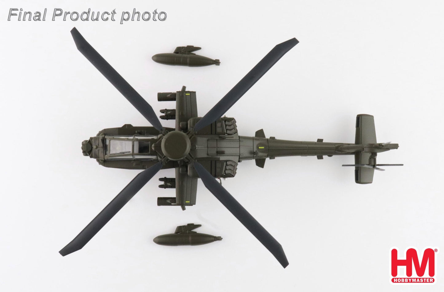 Hobby Master HH1220 1:72 AH - 64E "Apache Echo" ZM714, British Army, Middle Wallop, 2022