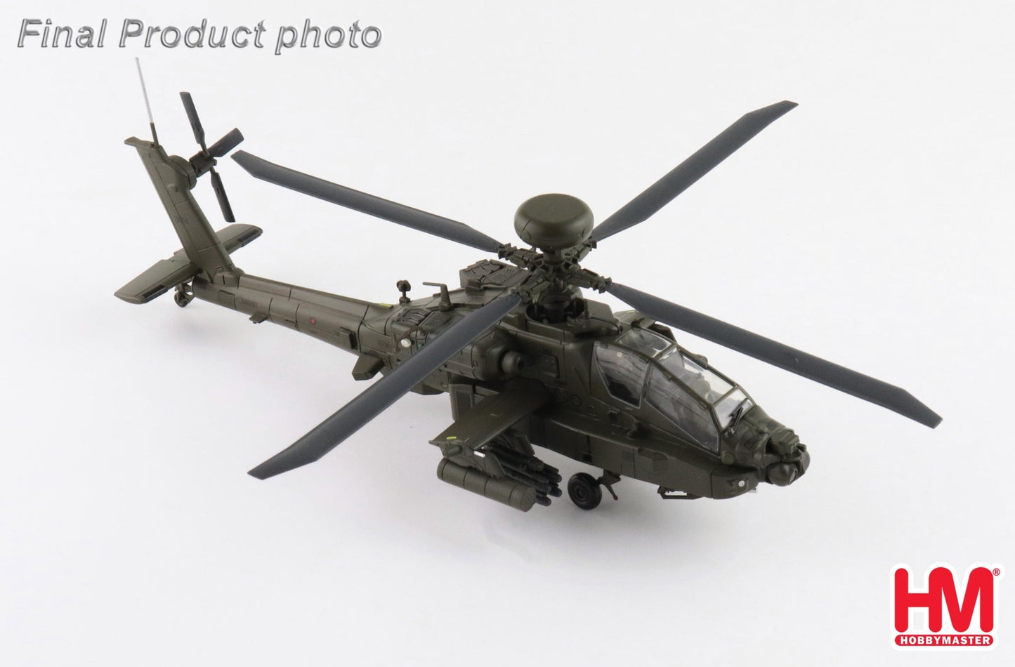 Hobby Master HH1220 1:72 AH - 64E "Apache Echo" ZM714, British Army, Middle Wallop, 2022