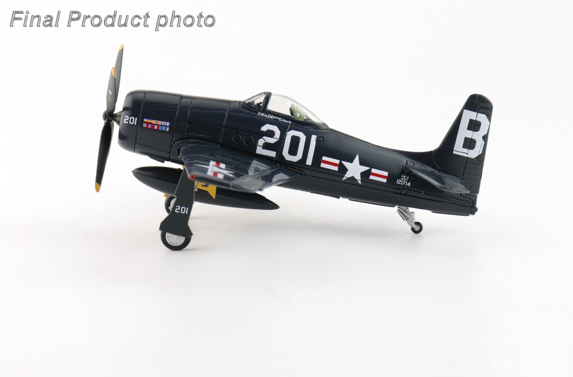 Hobby Master SM1014 1:72 F8F - 2P "Bearcats" 121714, USN, Duxford 2014 (restored plane)