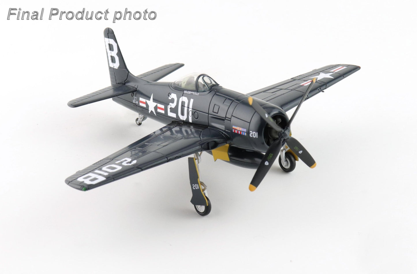 Hobby Master SM1014 1:72 F8F - 2P "Bearcats" 121714, USN, Duxford 2014 (restored plane)