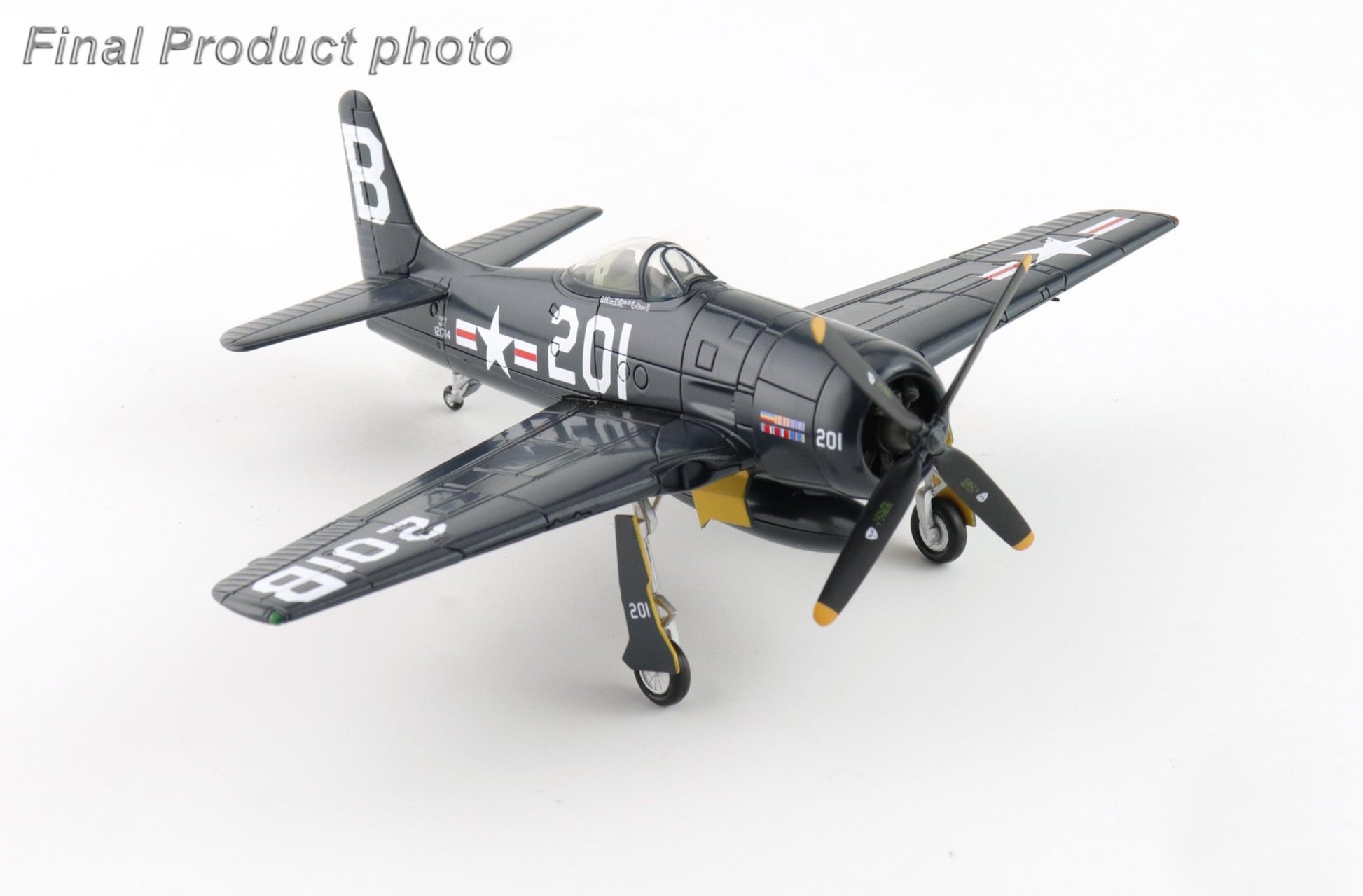 Hobby Master SM1014 1:72 F8F - 2P "Bearcats" 121714, USN, Duxford 2014 (restored plane)