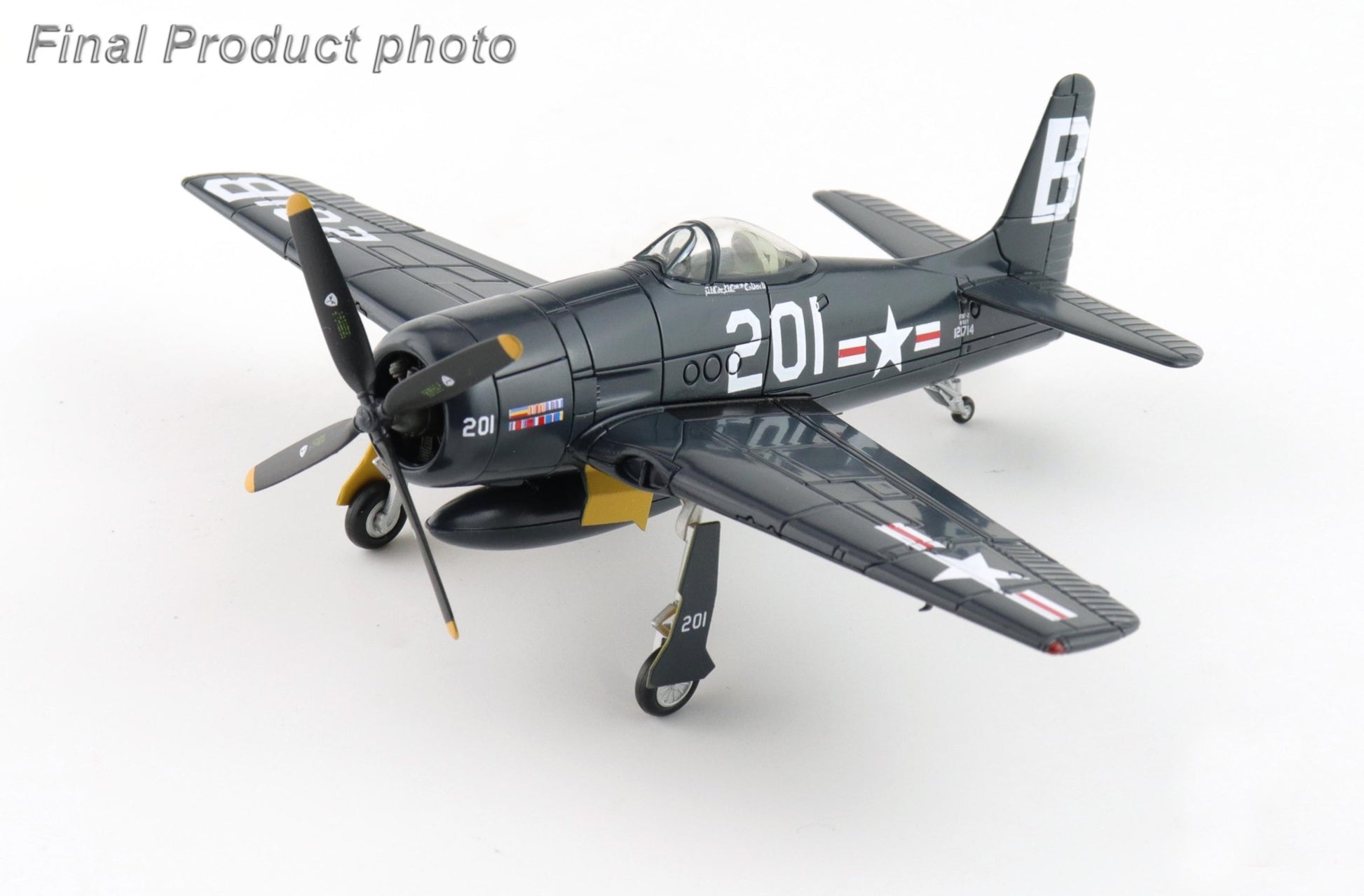 Hobby Master SM1014 1:72 F8F - 2P "Bearcats" 121714, USN, Duxford 2014 (restored plane)