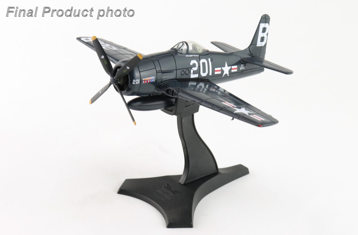 Hobby Master SM1014 1:72 F8F - 2P "Bearcats" 121714, USN, Duxford 2014 (restored plane)