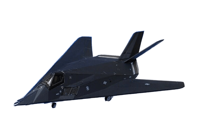 Hogan Wings 6498 1:200 F - 117A 88 - 0843 8th FS "Black Sheep" US Flag Scheme