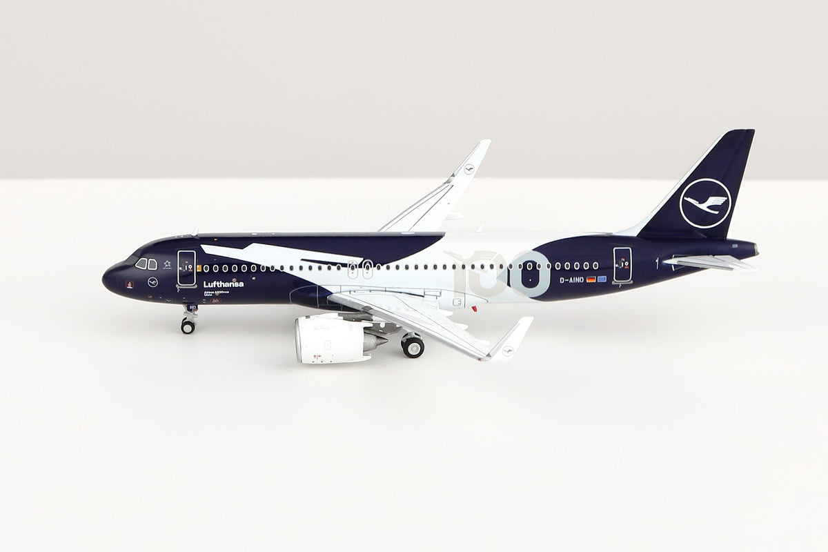 HX Models A420702 1:400 Lufthansa A320NEO D-AIND "100 Years"