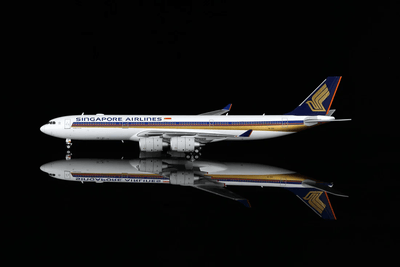 HX Models A530103 1:400 Singapore Airlines Airbus A340 - 500 9V - SGC