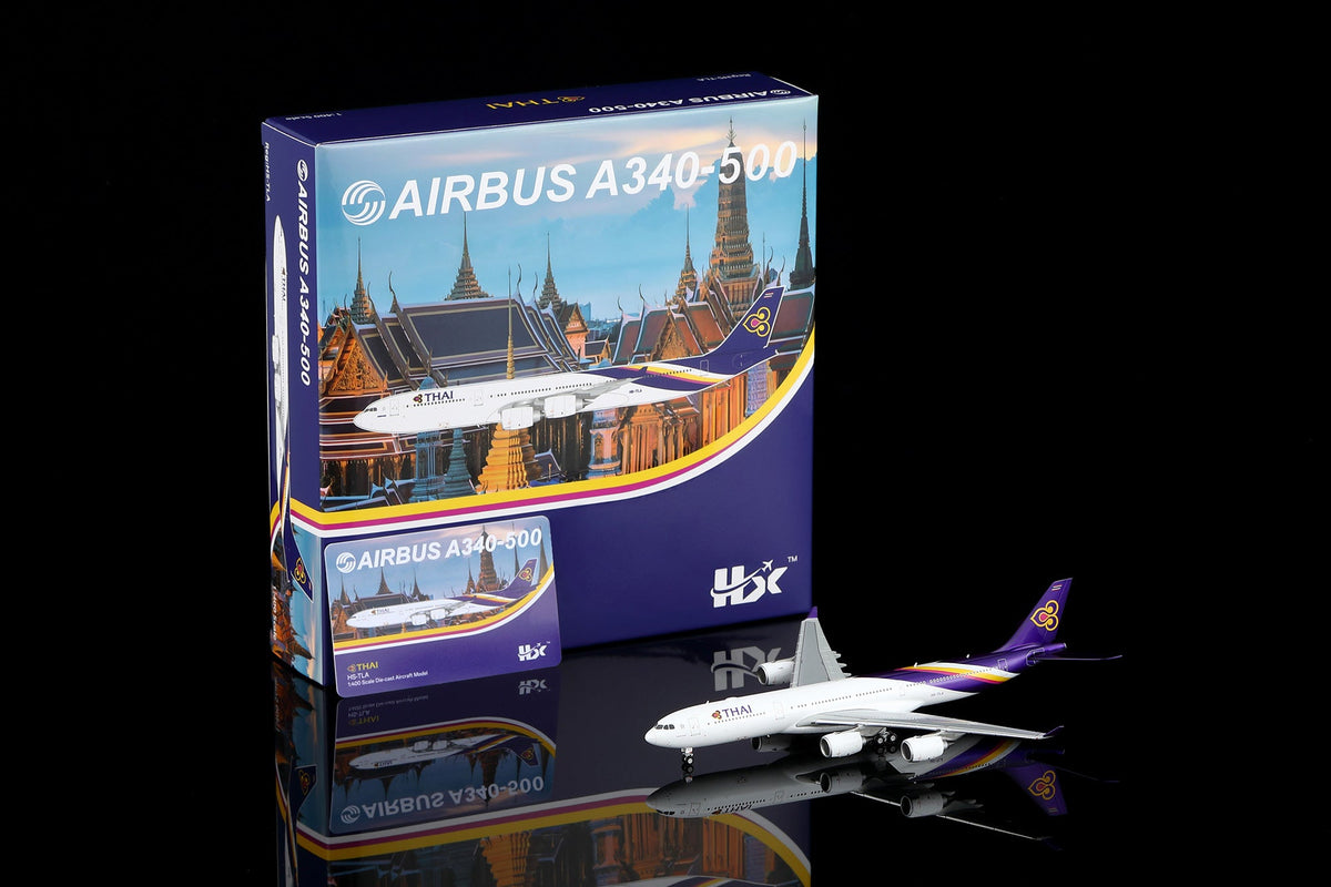 HX Models A530106 1:400 Thai Airways Airbus A340-500 HS-TLA