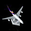 HX Models A530106F 1:400 Thai Airways Airbus A340-500"Flaps Down" HS-TLA