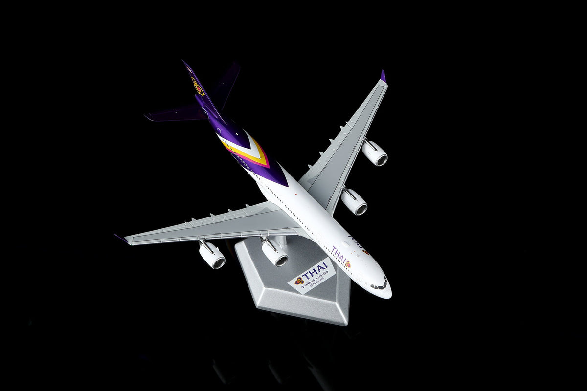 HX Models A530106F 1:400 Thai Airways Airbus A340-500"Flaps Down" HS-TLA