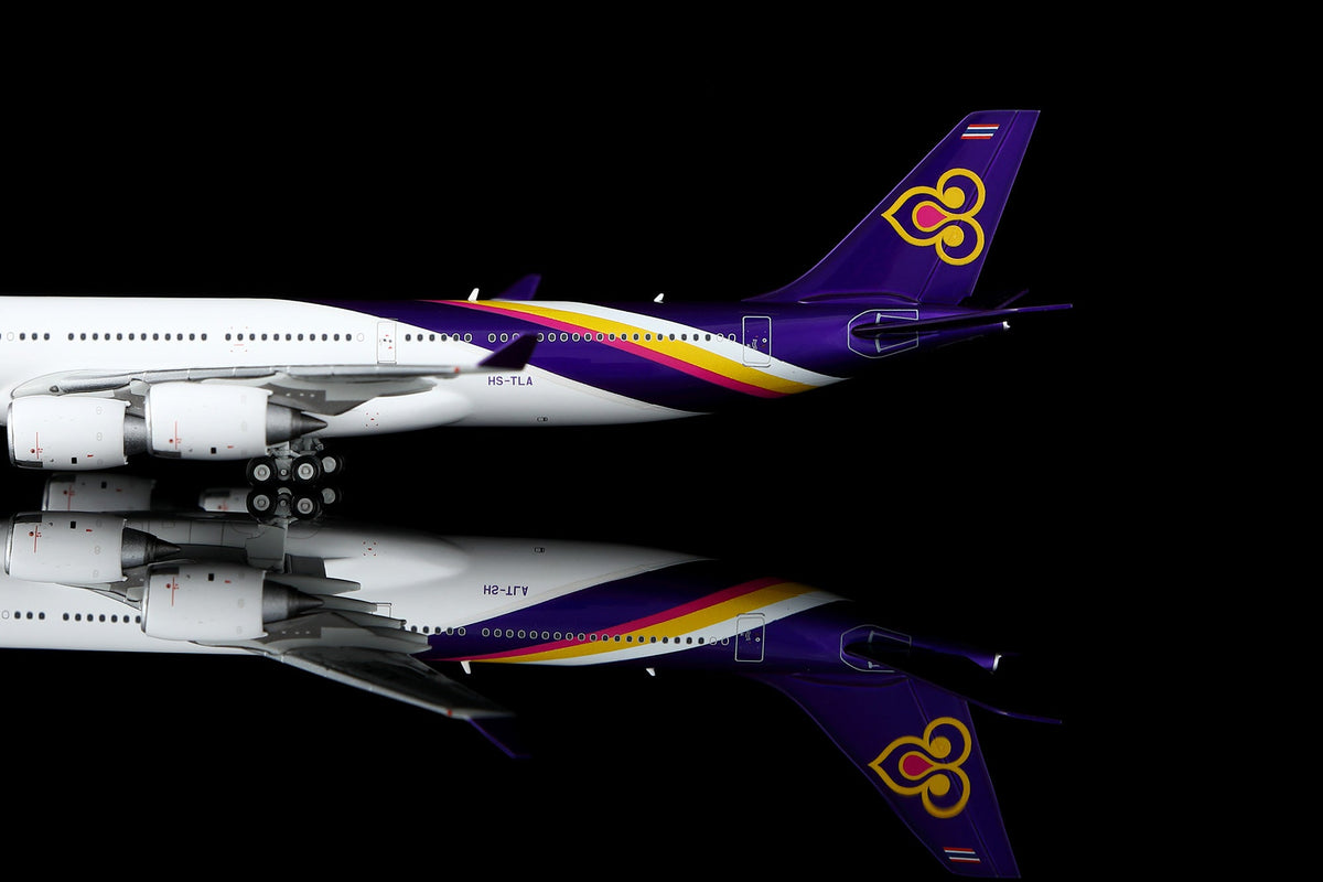 HX Models A530106F 1:400 Thai Airways Airbus A340-500"Flaps Down" HS-TLA