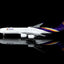 HX Models A530106F 1:400 Thai Airways Airbus A340-500"Flaps Down" HS-TLA