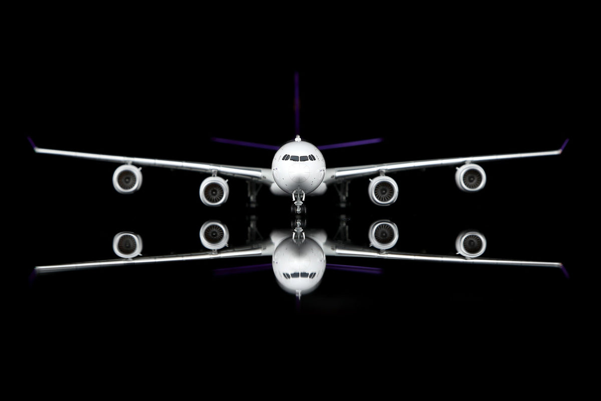 HX Models A530107F 1:400 Thai Airways Airbus A340-500"Flaps Down" HS-TLB