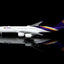 HX Models A530107F 1:400 Thai Airways Airbus A340-500"Flaps Down" HS-TLB
