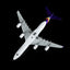 HX Models A530108F 1:400 Thai Airways Airbus A340-500"Flaps Down" HS-TLC
