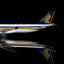 HX Models A530110 1:400 Singapore A340-500 "LEADERSHIP" 9V-SGA