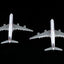 HX Models A530110F 1:400 Singapore A340-500 "LEADERSHIP" 9V-SGA "Flaps Down"