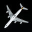 HX Models A530111F 1:400 Singapore A340-500 "LEADERSHIP" 9V-SGB "Flaps Down"