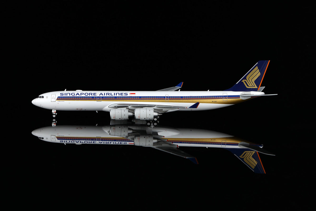 HX Models A530116 1:400 Singapore A340-500 9V-SGC