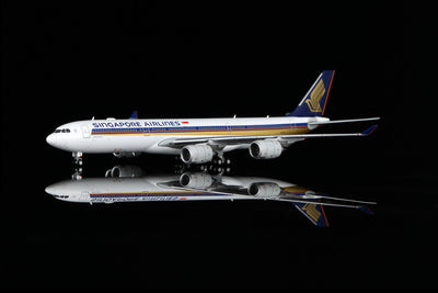 HX Models A530116 1:400 Singapore A340-500 9V-SGC