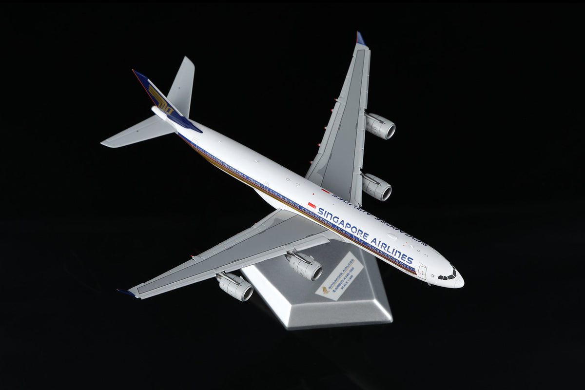 HX Models A530116 1:400 Singapore A340-500 9V-SGC