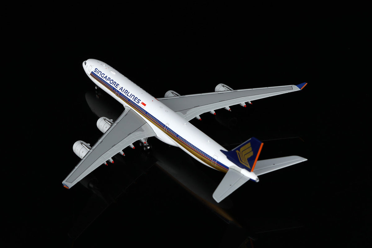 HX Models A530116F 1:400 Singapore A340-500 9V-SGC "Flaps Down"