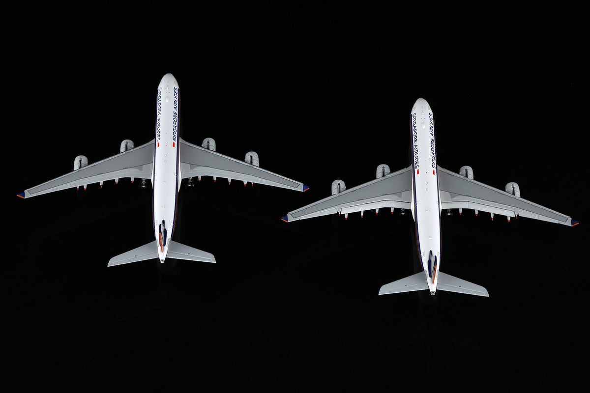 HX Models A530116F 1:400 Singapore A340-500 9V-SGC "Flaps Down"