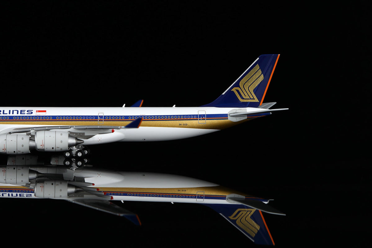 HX Models A530117 1:400 Singapore A340-500 9V-SGD