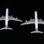 HX Models A530117F 1:400 Singapore A340-500 9V-SGD "Flaps Down"
