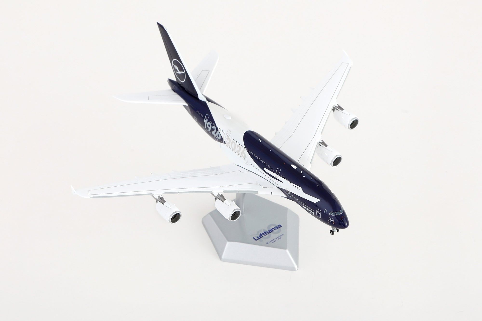 HX Models A580901 1:400 Lufthansa A380 D-AIMH 100th Anniversary
