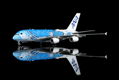 HX Models A582301 1:400 ANA A380 "Flying Honu-Lani（Blue Turtle）JA381A
