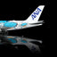 HX Models A582302F 1:400 ANA A380 "Flying Honu-Lani（Green Turtle）"Flaps Down" JA382A